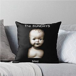 THE SUNDAY BAND Throw Pillow