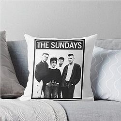 The Sundays Band Throw Pillow