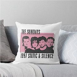 The Sundays Band Throw Pillow