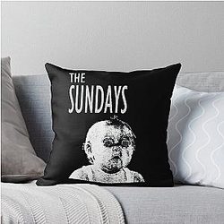 The Sundays Band Throw Pillow
