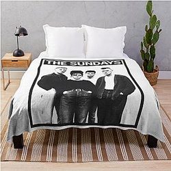 The Sundays Band Throw Blanket