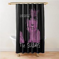 The Sundays Band Shower Curtain