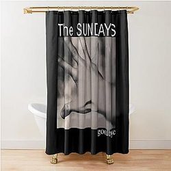 THE Sundays Band Shower Curtain