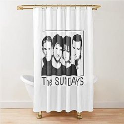 THE Sundays Band Shower Curtain