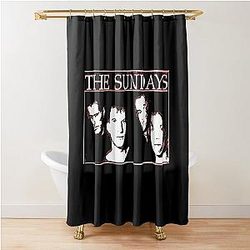 The Sundays Band Shower Curtain