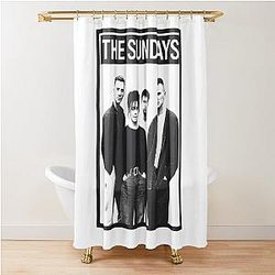THE Sunday Band Shower Curtain