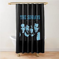 The Sundays Band Shower Curtain
