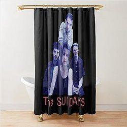 The Sundays Band Shower Curtain