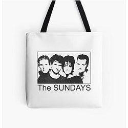 The Sundays Band All Over Print Tote Bag
