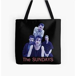 The Sundays Band All Over Print Tote Bag