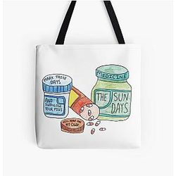 Medicine: The Sunday's All Over Print Tote Bag