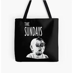 The Sundays Band All Over Print Tote Bag
