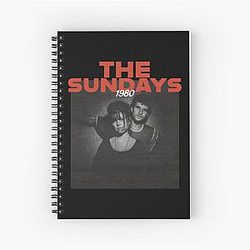 THE Sundays Band Spiral Notebook