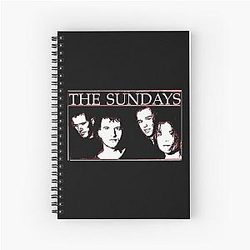 The Sundays Band Spiral Notebook