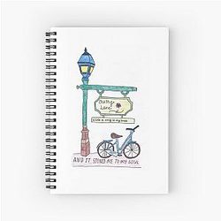 Folk Song - The Sundays Spiral Notebook