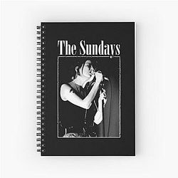 The Sundays Band Spiral Notebook