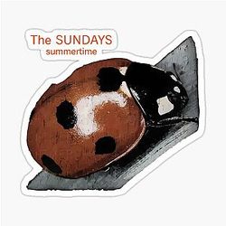The Sundays Band Sticker