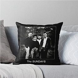 The Sundays Band Throw Pillow
