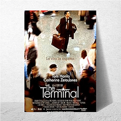 The Terminal's man is from a fictional country The Terminal Posters