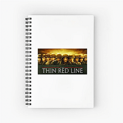 The Thin Red Line Signature The Thin Red Line Notebook
