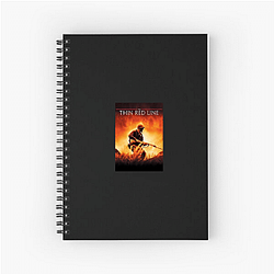 The Thin Red Line Merch For Fans The Thin Red Line Notebook
