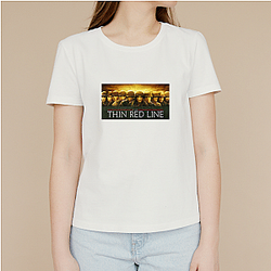 The Thin Red Line Signature The Thin Red Line T-Shirts