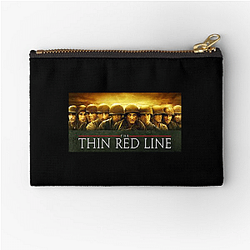 The Thin Red Line Signature The Thin Red Line Zipper Pouches