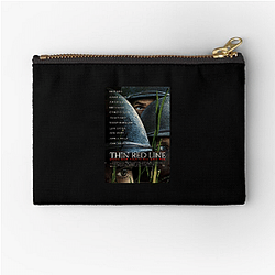 The Thin Red Line Merch Collection The Thin Red Line Zipper Pouches