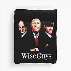 The Three Stooges T-ShirtWiseguys - The Three Stooges Duvet Cover by Haunted Jack's House