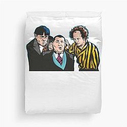 The Three Stooges duvet cover