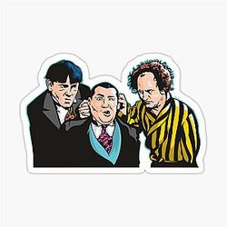 The Three Stooges Sticker