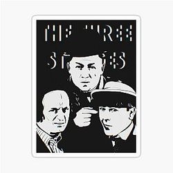 The Three Stooges Sticker