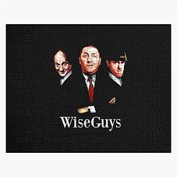 The Three Stooges T-Shirt Wiseguys - The Three Stooges Jigsaw Puzzle by Haunted House