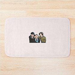 The Stooges Sticker Bath Mat