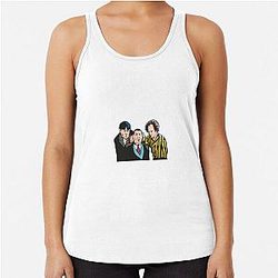 The Three Stooges Racerback Tank Top
