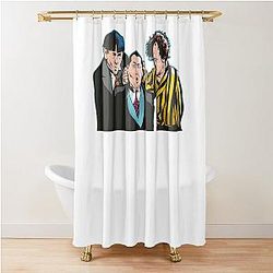 The Three Stooges Shower Curtain