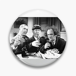 The Three Stooges Merch For Fans The Three Stooges Pins