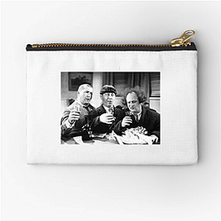 The Three Stooges Merch For Fans The Three Stooges Zipper Pouches