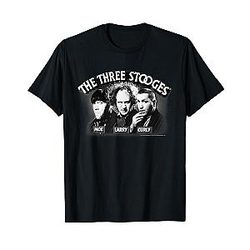 TTS The Three Stooges Logo T-Shirt Small