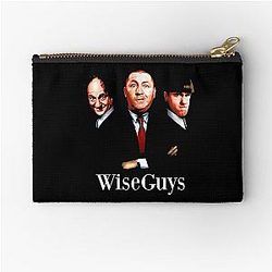 The Three Stooges Wiseguys Zipper Pouch