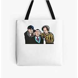 The Three Stooges Print Tote Bag