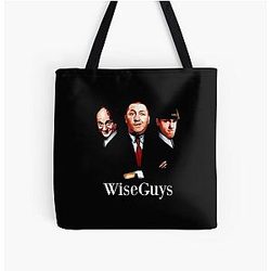 The Three Stooges Wiseguys - The Three Stooges All Over Print Tote Bag