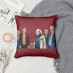 The Thursday Murder Club - Elizabeth Ron Ibrahim Joyce Gang The Thursday Murder Club Pillows Cover