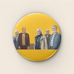 The Thursday Murder Club - Elizabeth Ron Ibrahim Joyce Gang The Thursday Murder Club Pins