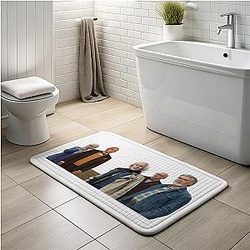 The Thursday Murder Club - Elizabeth Ron Ibrahim Joyce Gang The Thursday Murder Club Bath Mats