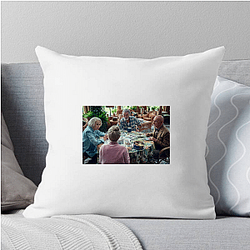 The Thursday Murder Club also features Pierce Brosnan as Ron Ritchie The Thursday Murder Club Pillows Cover