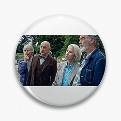 The Thursday Murder Club follows four retirees at Coopers Chase village The Thursday Murder Club Pins