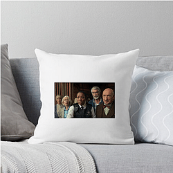 The Thursday Murder Club is a Netflix original film directed by Chris Columbus The Thursday Murder Club Pillows Cover