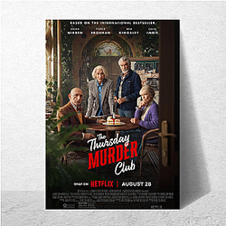 The Thursday Murder Club is a mystery comedy drama movie The Thursday Murder Club Posters