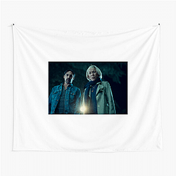 The Thursday Murder Club includes the actor Sir Ben Kingsley as Ibrahim Arif The Thursday Murder Club Tapestries